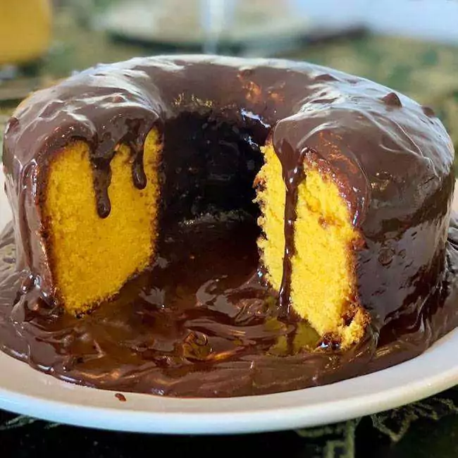 Receita de bolo de Cenoura