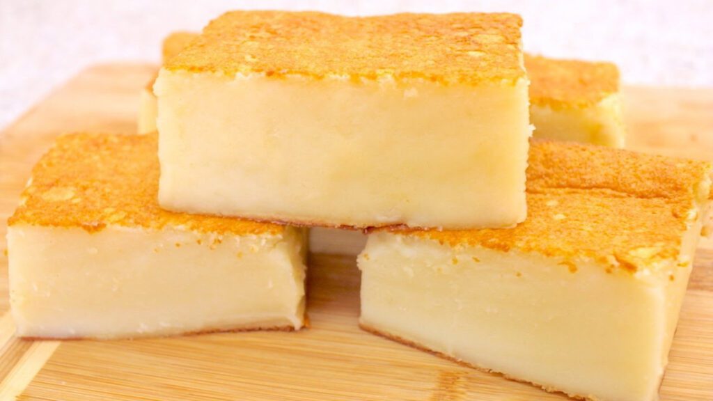 Receita de bolo de leite
