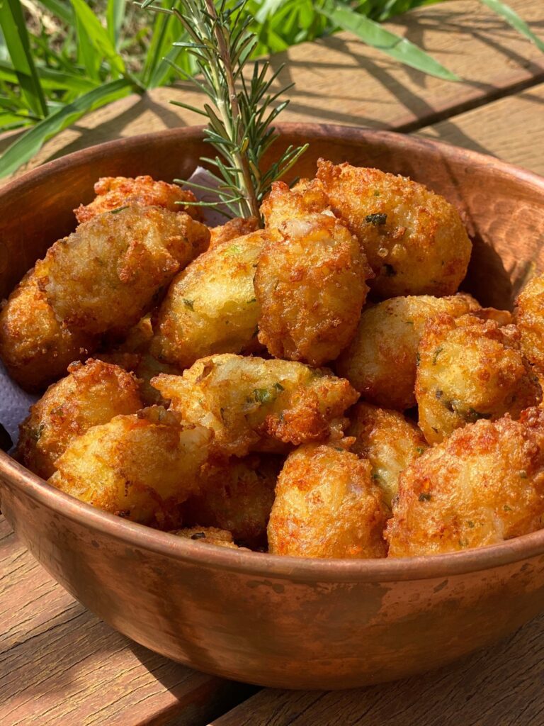 Receita de bolinho de arroz