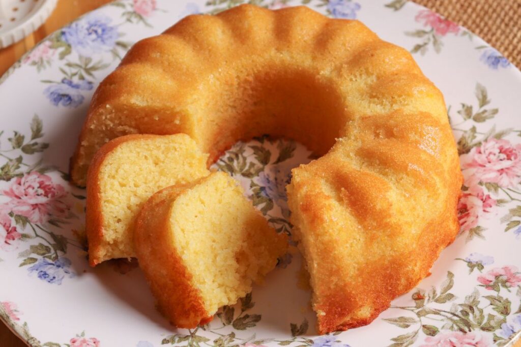 Receita de bolo de laranja