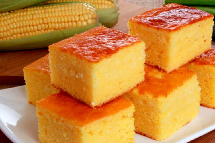 Receita de bolo de milho